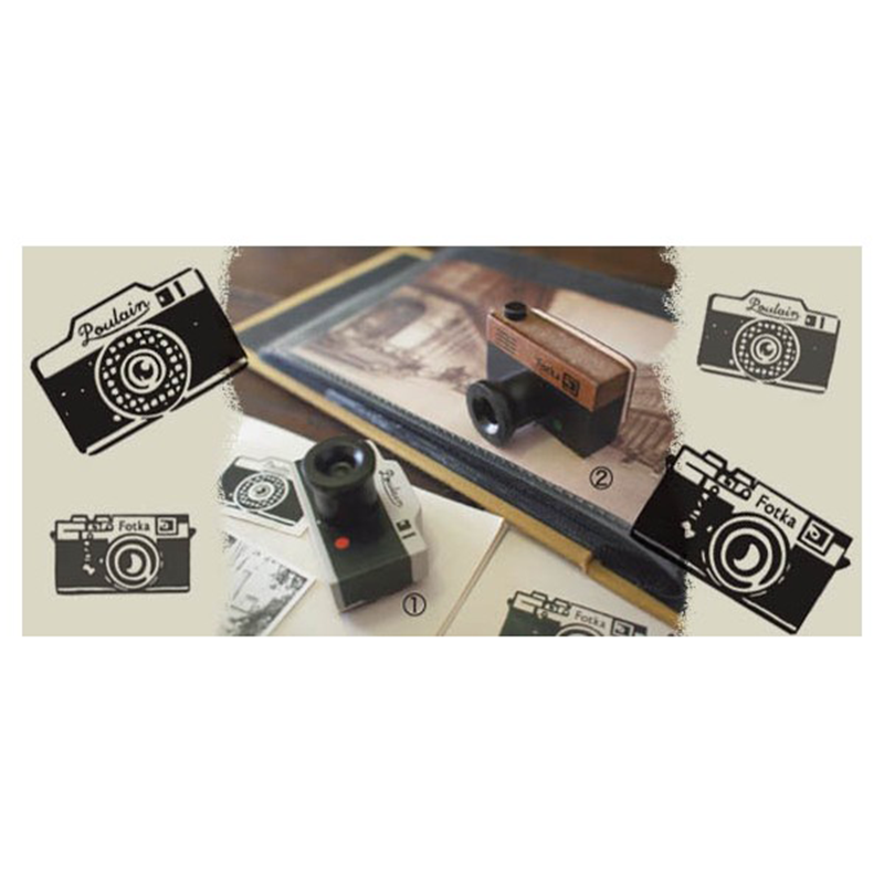 Sello Scrapbooking cámara de fotos Vintage Retro.Nuevo diseño DIY, es perfecto para hacer tus manu