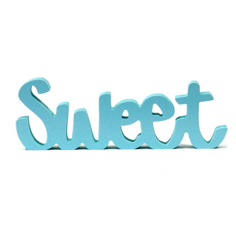 Letras decorativas "SWEET"