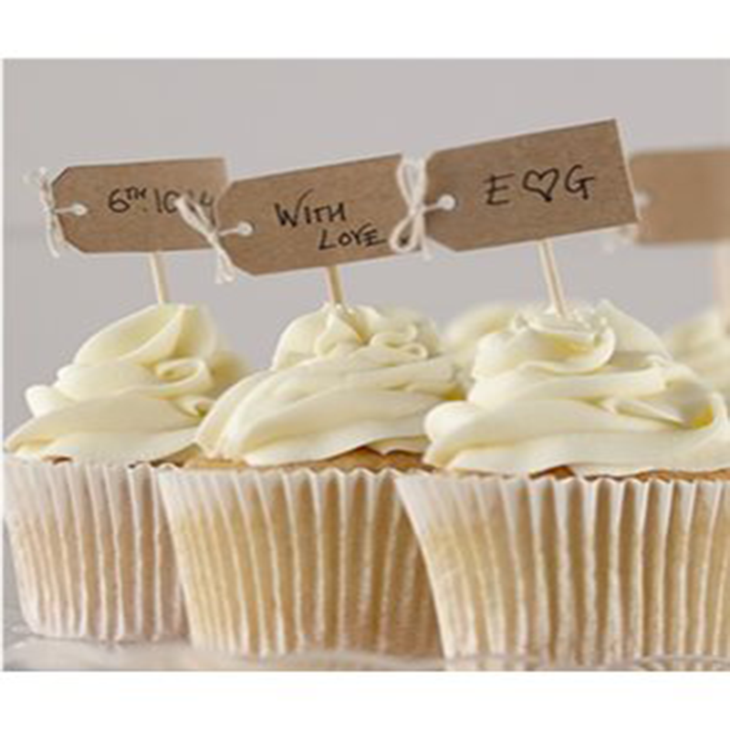 Toppers para cupcakes Craft (12 uds)